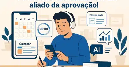 Aplicativos Essenciais para Otimizar Seus Estudos para Concursos