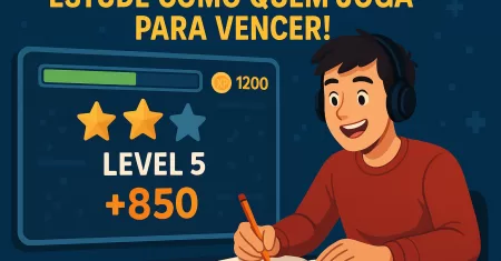 Gamificação nos Estudos: Transforme Sua Preparação em um Jogo