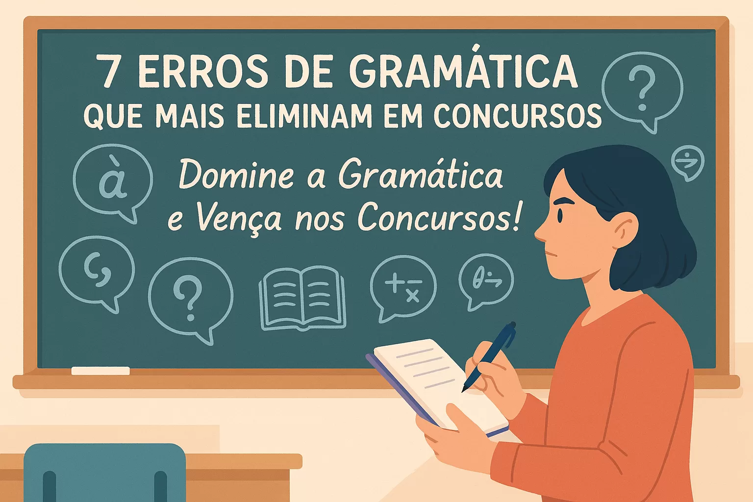 Português para Concursos: Os 7 Erros de Gramática que Mais Eliminam Candidatos (e Como Evitá-los Definitivamente!)