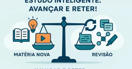 Revisão ou Matéria Nova? O Dilema do Concurseiro e o Método Científico para Equilibrar e Maximizar a Retenção (Com Planilha Pronta!)