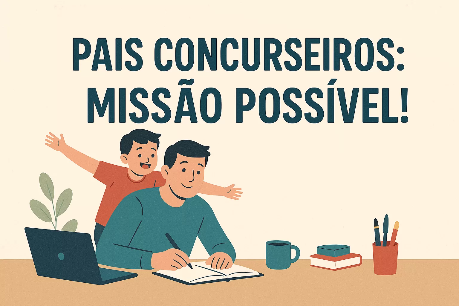 Concurseiro Pai/Mãe: Estratégias REAIS para Conciliar Filhos, Trabalho e Aprovação