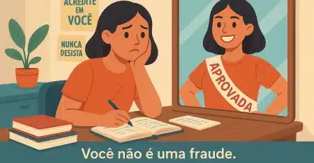 Síndrome do Impostor em Concurseiros: Identifique os Sinais e Vença a Autossabotagem de Uma Vez por Todas!