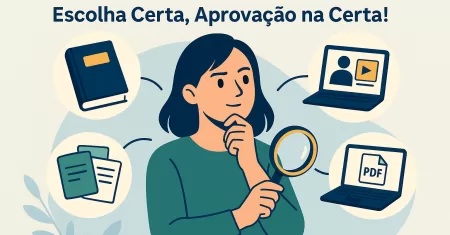 Material de Estudo Perfeito Existe? 📚 O Guia Definitivo para Escolher (e Usar!) Cursos, PDFs e Livros Sem Gastar Rios de Dinheiro (e Tempo Precioso!)