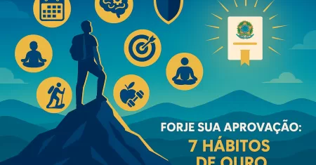 🚀 A Mentalidade Inabalável dos Aprovados: 7 Hábitos que Transformam Concurseiros Comuns em Servidores Públicos