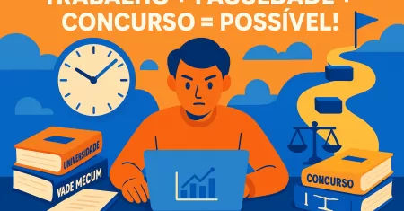 Trabalhando 8h Por Dia e Fazendo Faculdade Como Conquistei Minha Vaga no Tribunal em 1 Ano (Minha Rotina de Estudos ‘Impossível’)