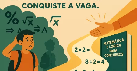Matemática e Lógica para Concursos: O Guia para Vencer o Medo e Gabaritar a Prova 🎯